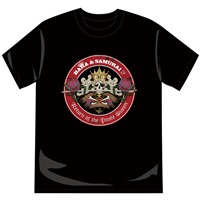 『薔薇とサムライ2』Tシャツ【黒】